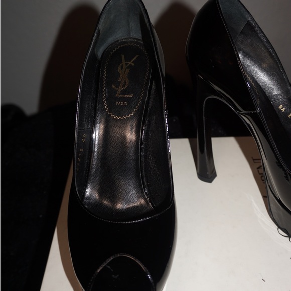 YSL Palais open toe pump - Picture 4 of 5